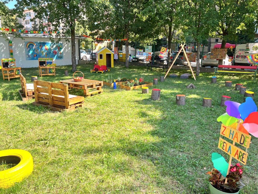 GRĂDINA DE RELAXARE, LINIȘTE ȘI ÎNVĂȚARE